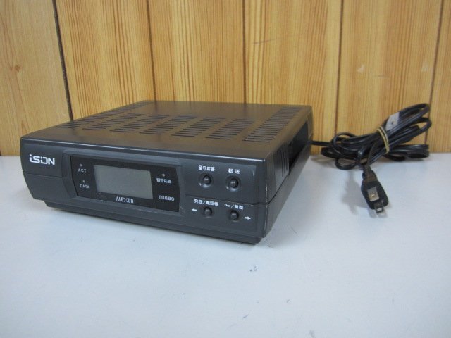 ▲TD680 ALEXON アレクソン ISDNターミナルアダプタ 保証有 ZW2 10778)