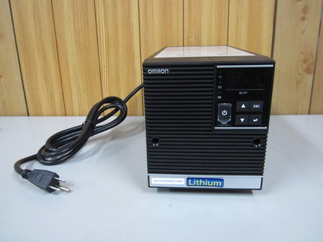 BL75T OMRON オムロン 無停電電源装置 [メモリ3以上、バッテリー寿命3以上] 保証有 UPS 10850)
