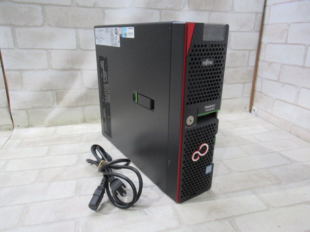 AK0545 Ω 新TTPC 2748k 保証有 富士通【 PRIMERGY TX1320 M4 】【 OS無 / Xeon E-2224 3.4GHz / HDD:600GB SAS 2.5インチ×3 / 8GB 】鍵無