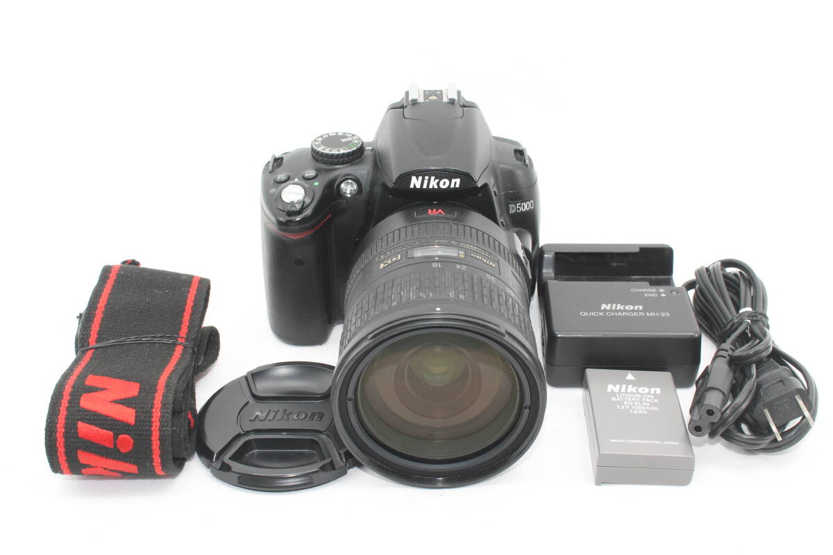 【202501009KNI-28】Nikon デジタル一眼レフカメラ D5000 レンズ18-200