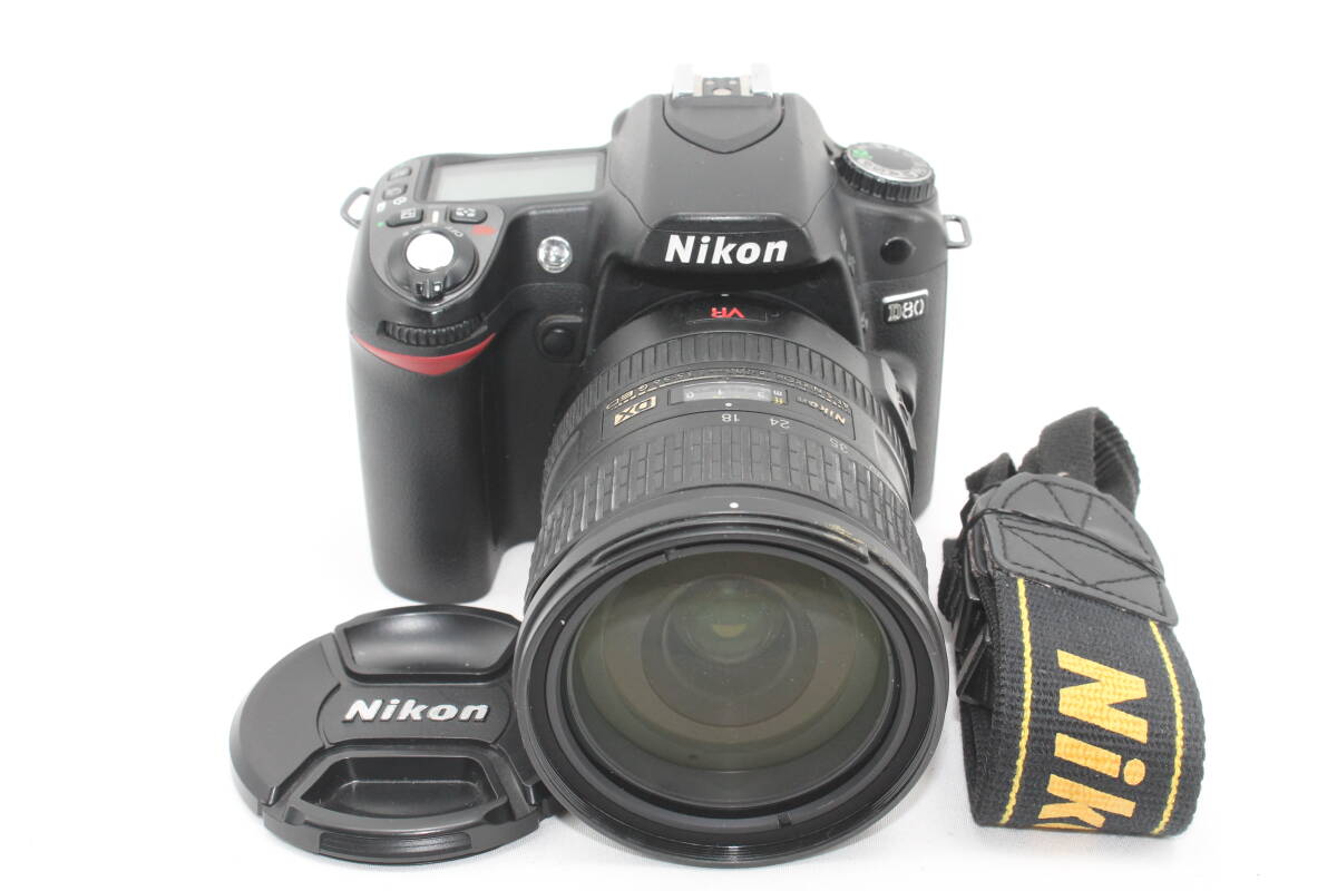【202501009KNI-30】Nikon デジタル一眼レフカメラ D80レンズ18-200