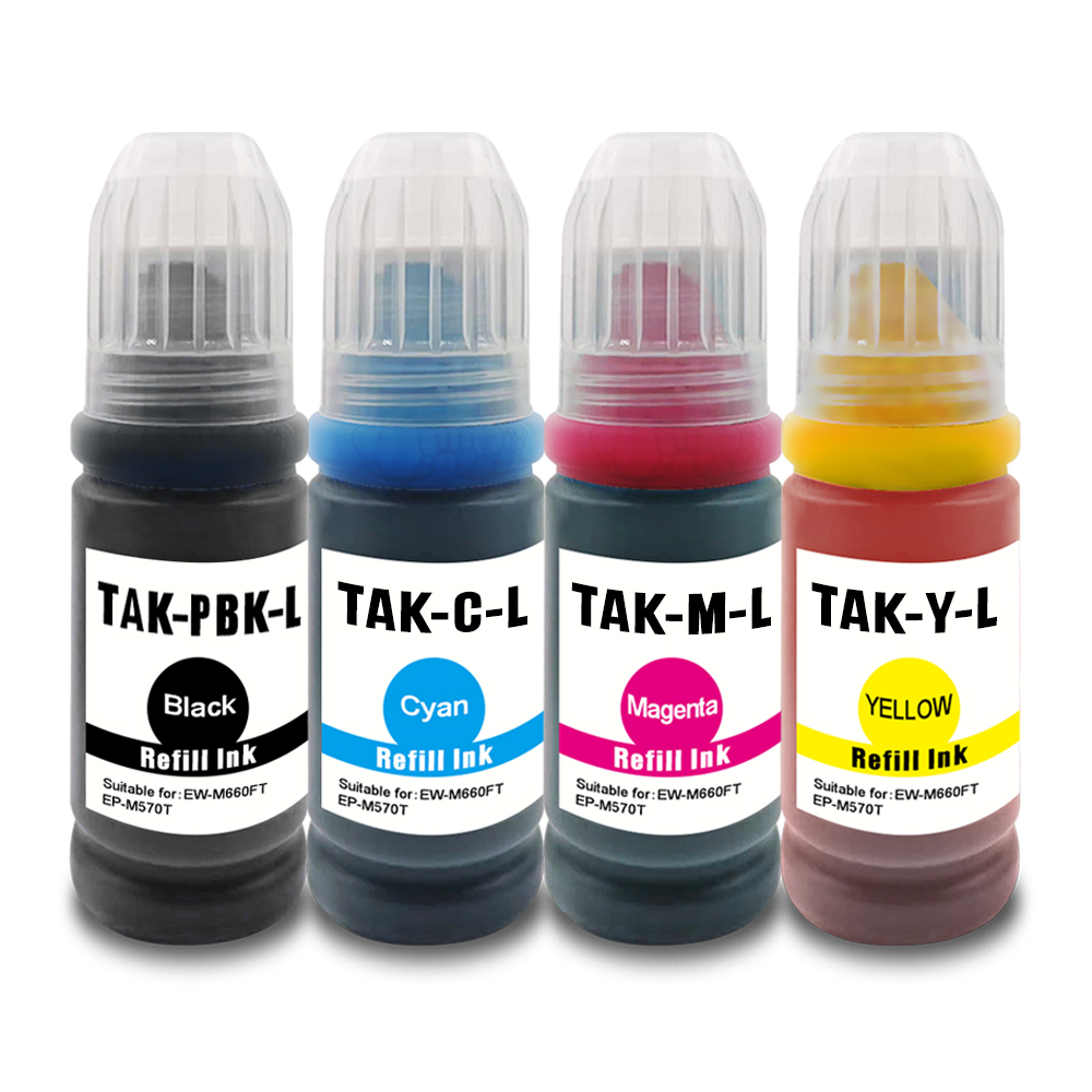 EPSON ・ TAK-P-L 4色セット 互換・インクボトル