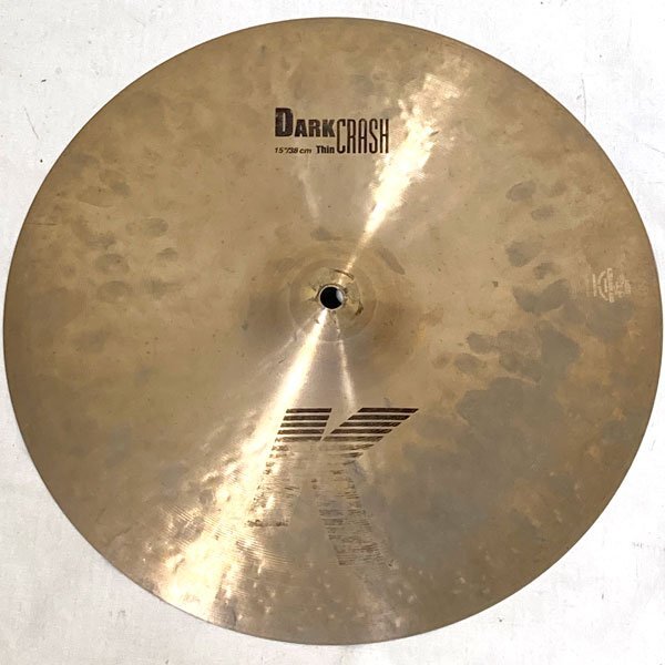K Zildjian DARK Thin CRASH 15/38cm シンバル