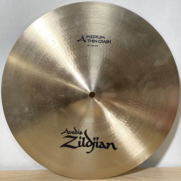 A Zildjian MEDIUM THIN CRASH 16/40cm シンバル ジルジャン クラッシュ