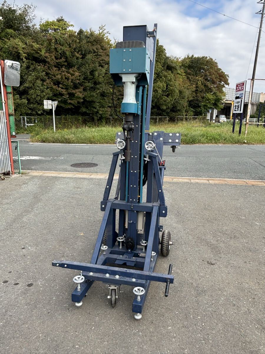 移動式杭打機　建筑地盤調査　杭打ち　【100V1450W】HIKOKI H90SG 美品【管理No:べ11101】未使用近い
