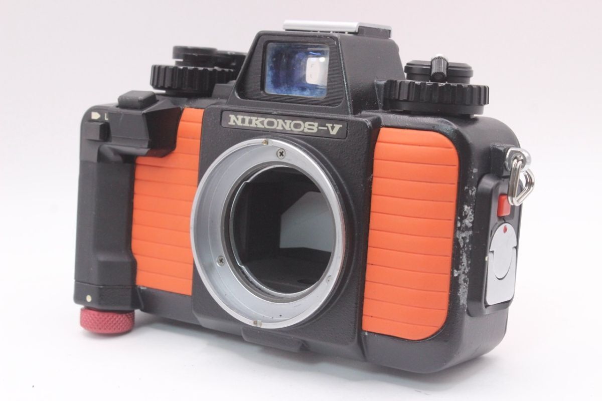 ニコン NIKON NIKONOS-V 水中カメラ ボディ オレンジ #2286@b RO3320