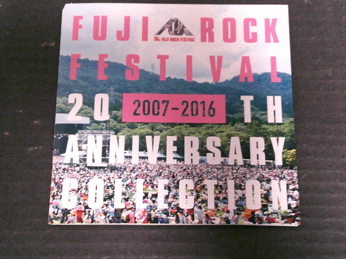 オムニバス「FUJI ROCK FESTIVAL 20TH ANNIVERSARY COLLECTION 2007-2016/フジロック 20周年記念コレクション」CD レッチリ COLDPLAY