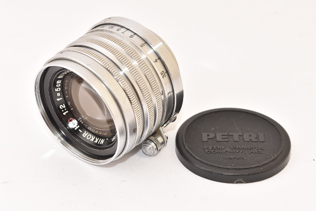 Nikon ニコン NIKKOR-H・C 5cm 50mm F2 L39 Leicaマウント J2511082