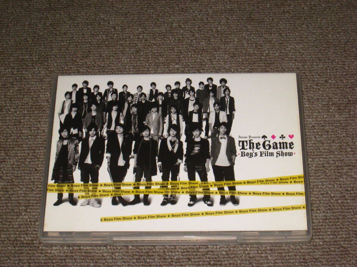 ■DVD/2枚組「The Game 2009 Boy's Film Show」佐藤健/三浦春馬/神木隆之介/植原卓也/青柳塁斗/桜田通/賀来賢人/吉高由里子■