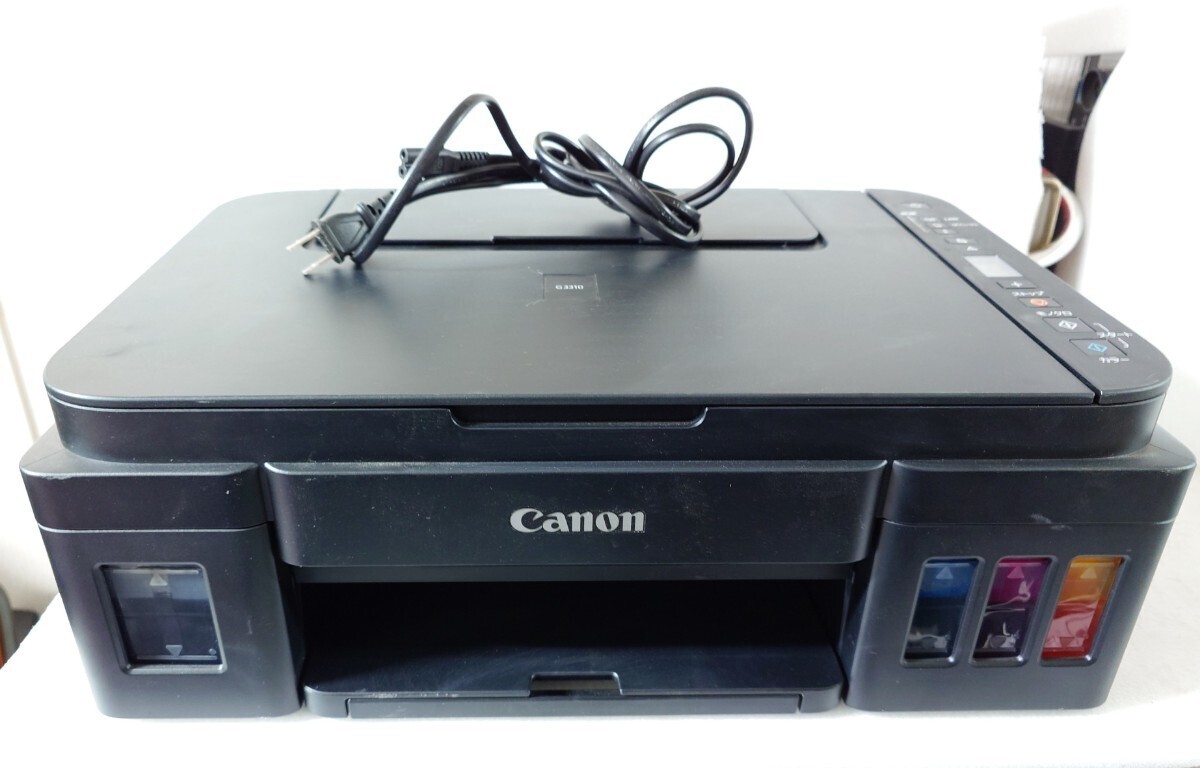 Canon G3310 インクジェット複合機 ギガタンク搭載 E02エラージャンク！！！！！！！！！！！！！！キヤノン