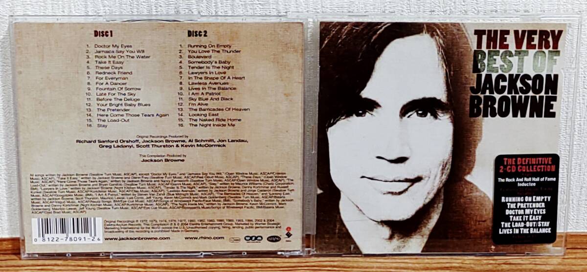ジャクソン・ブラウン/ヴェリー・ベスト・オブ★2枚組 輸入CD★Jackson Browne