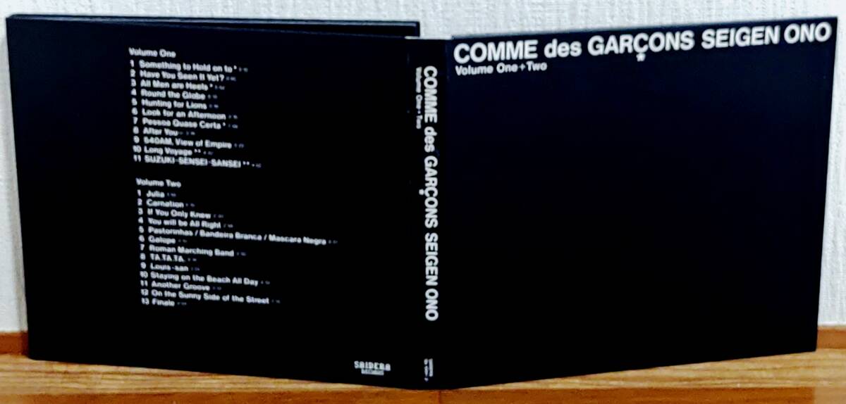 2CD コム・デ・ギャルソン1+2/セイゲン・オノ★アート・リンゼイ★COMME des GARCONS★SEIGEN ONO★川久保玲