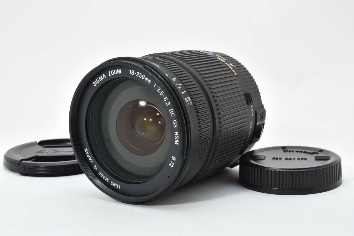 ★美品★ SIGMA AF 18-250mm F3.5-6.3 DC OS HSM for PENTAX Kマウント #3623