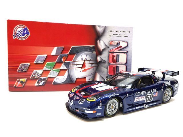 現状品 京商 1/18 シボレーコルベット C5R-GT CORVETTE LIMITED EDITION ADULT COLLECTABLE 2004 ミニカー モデルカー