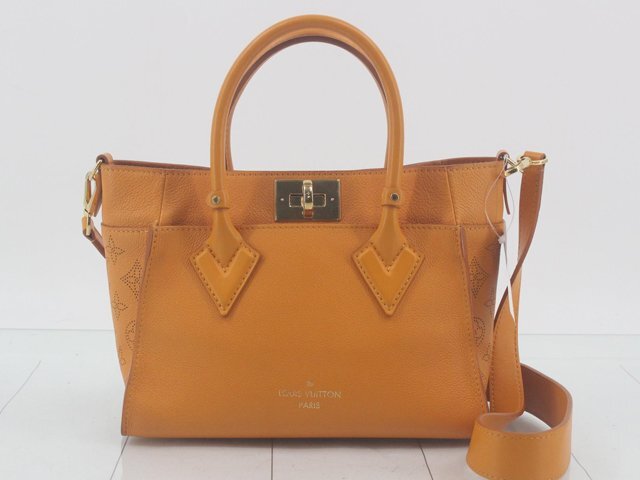 ヴィトン LOUIS VUITTON オンマイサイド PM M57730 サマーゴールドオレンジ■ショルダー バッグ