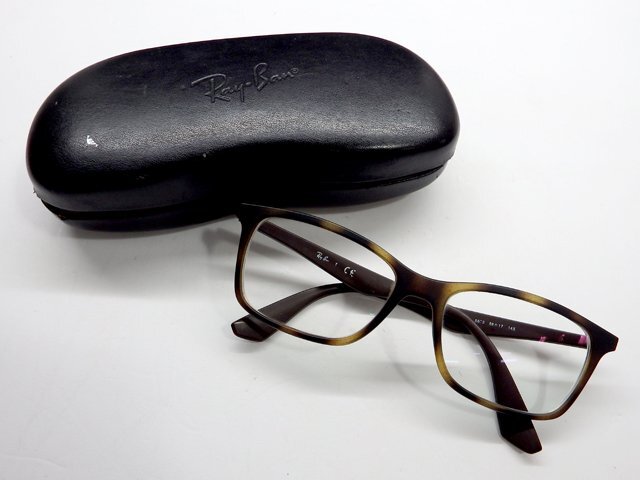 Ray-Ban レイバン めがね 眼鏡 セルフレーム フルリム◆RB7047F 5573 56□17 145◆クリアレンズ（度入り） 現状