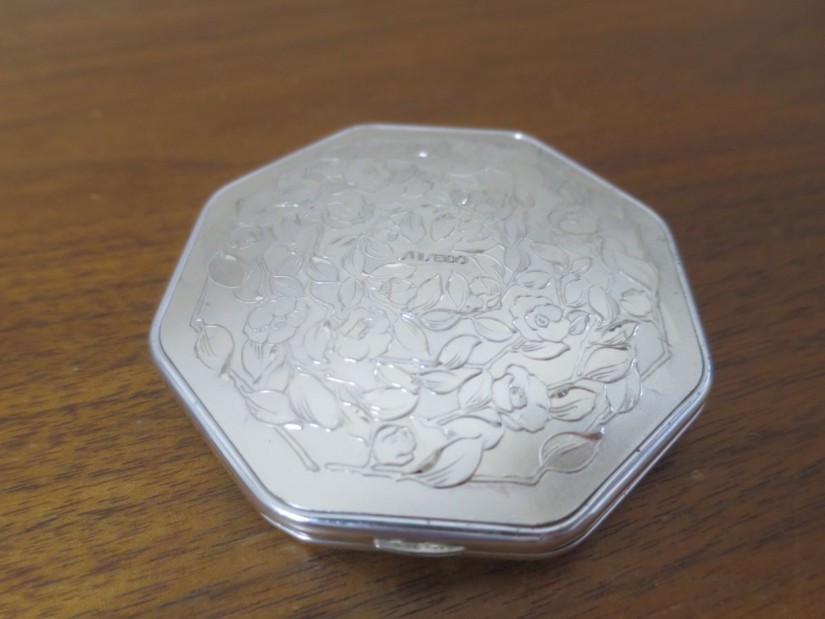 資生堂　花椿コンパクト　鏡　ミラー