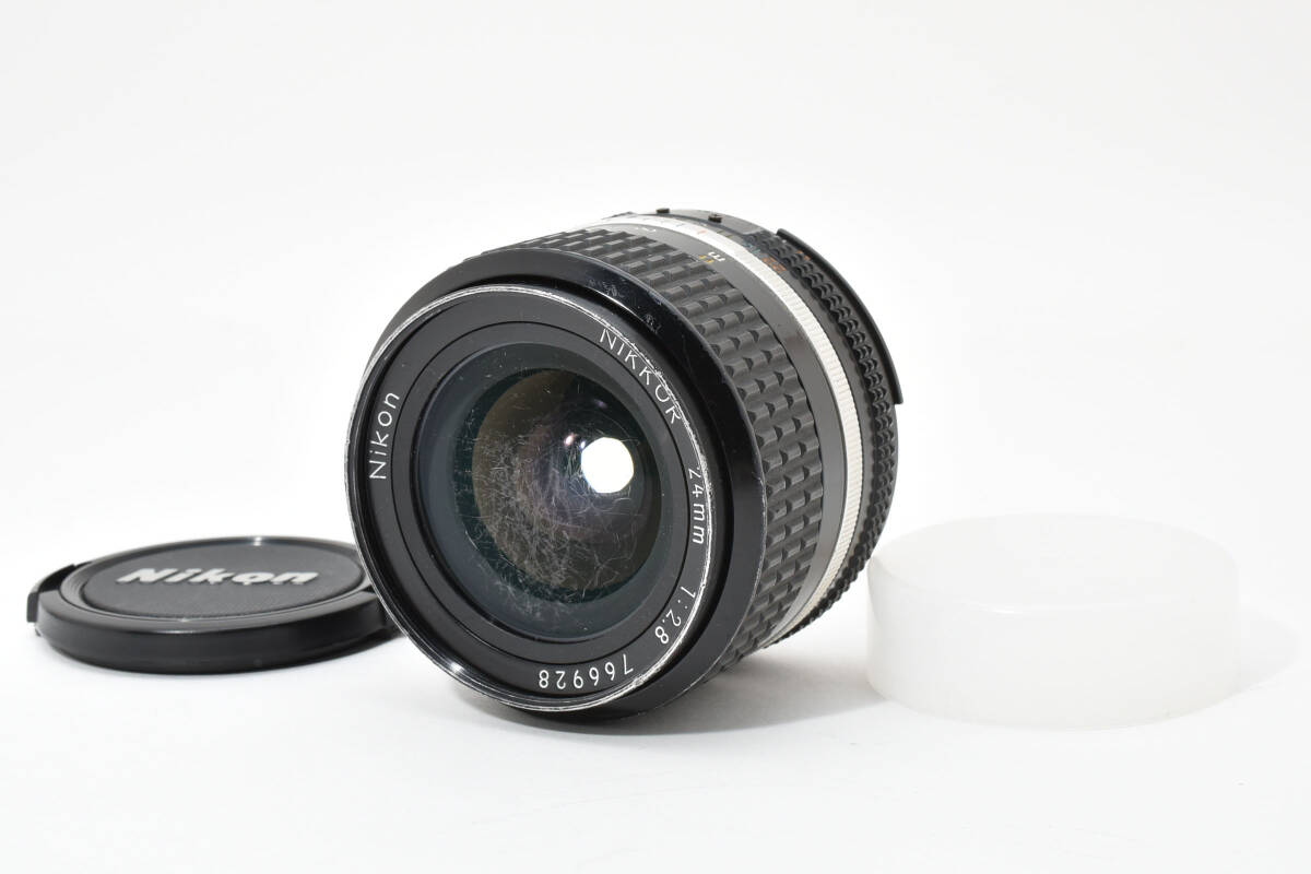 #4999 Nikon ニコン Ai-S Nikkor 24mm F2.8 単焦点レンズ