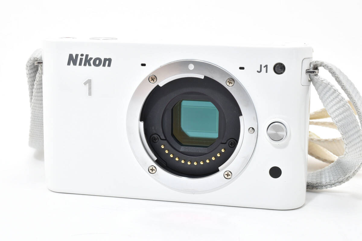 Nikon 1 J1 白ボディ ミラーレス ニコン #429