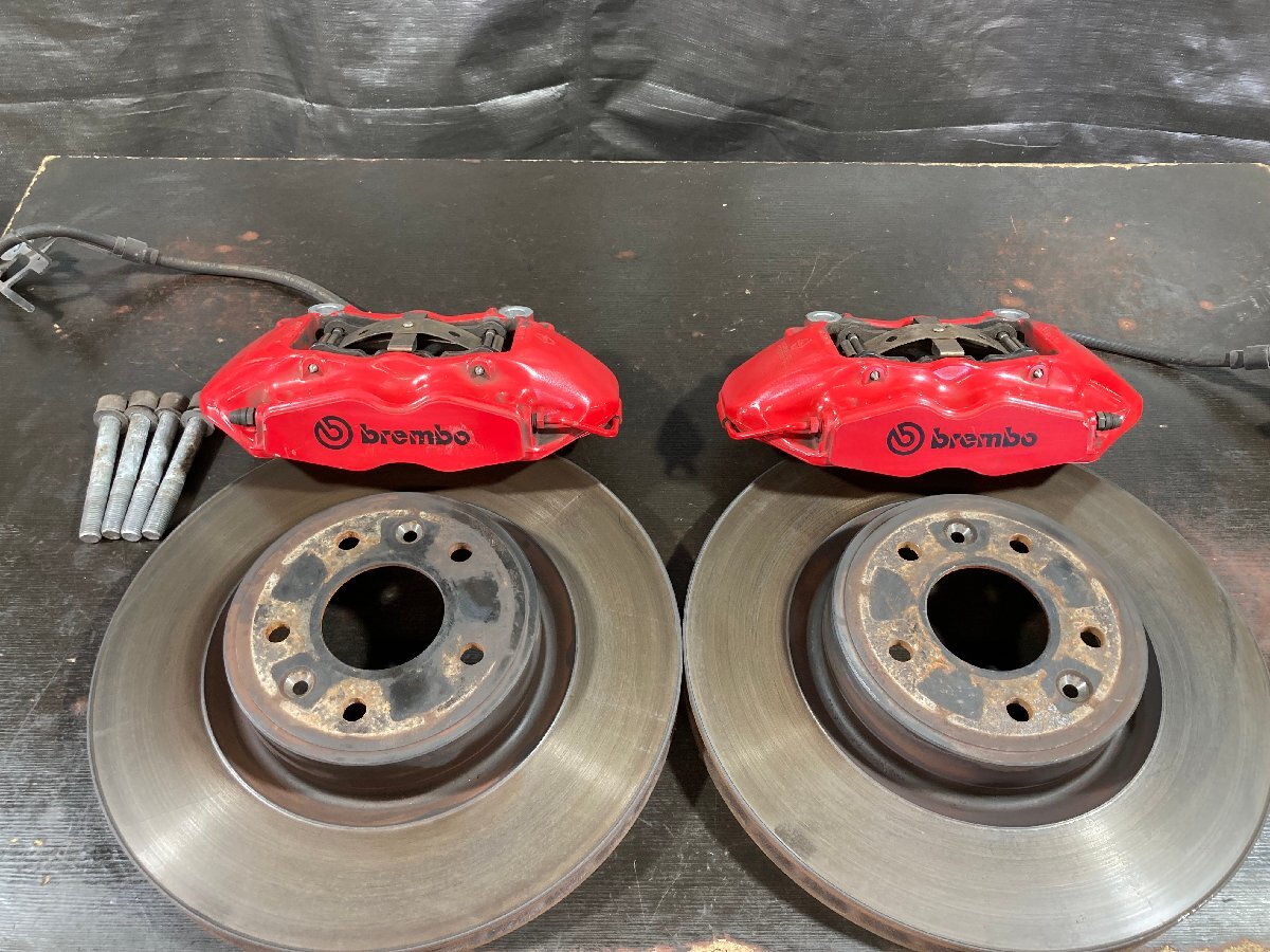 DZF4R メガーヌ スポール 純正 ブレンボ 4pot フロントキャリパー [11PH3]