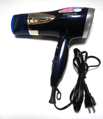 【現状品】KOIZUMI ヘアドライヤー　ツインマイナスイオン　大風量　１．９㎡/分　KHD-9320