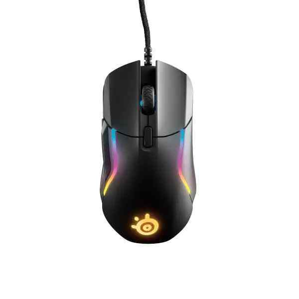 ◆新品未開封 SteelSeries スティールシリーズ ゲーミングマウス Rival 5 【62551】 [光学式/有線/9ボタン/USB/IP54防塵・防水] 保証付
