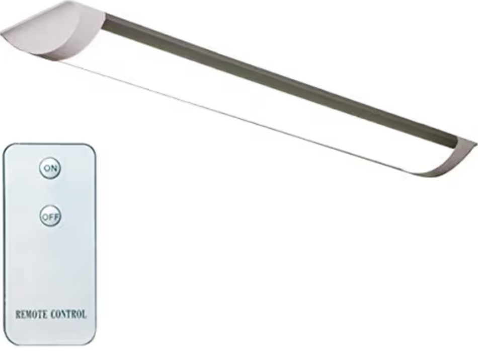 ★新品未使用★送料無料★LED ベースライト リモコン付 20W型 器具一体型 直付 6畳用 100V用 薄型 昼光色