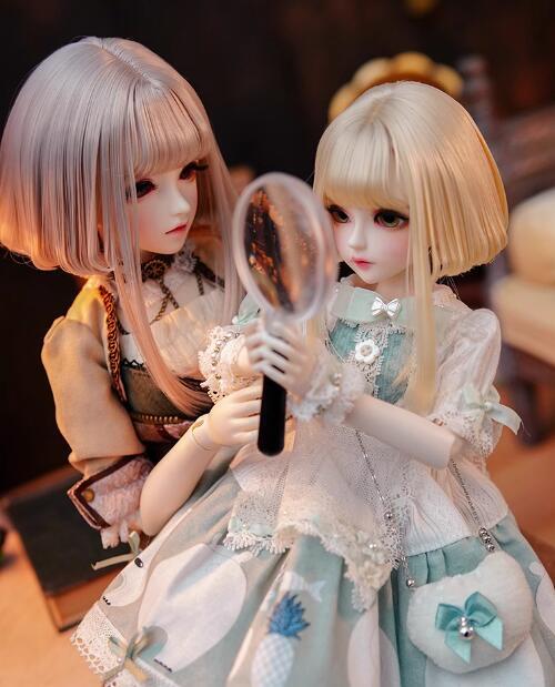 即決!ドール用耐熱ウィッグ1/3 1/4 1/6球体関節人形用ウィッグSD DD MSD MDD幼SDウィッグBJD おもちゃドールスーパードルフィー25VD001