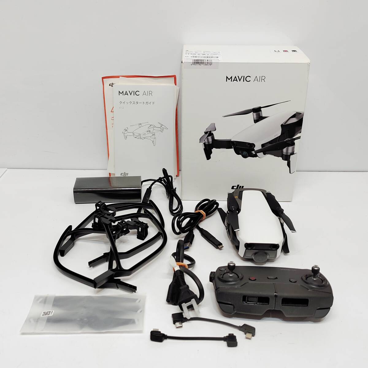 ●dji MAVIC AIR ドローン マビックエアー 空撮 撮影 飛行 箱付き S4728