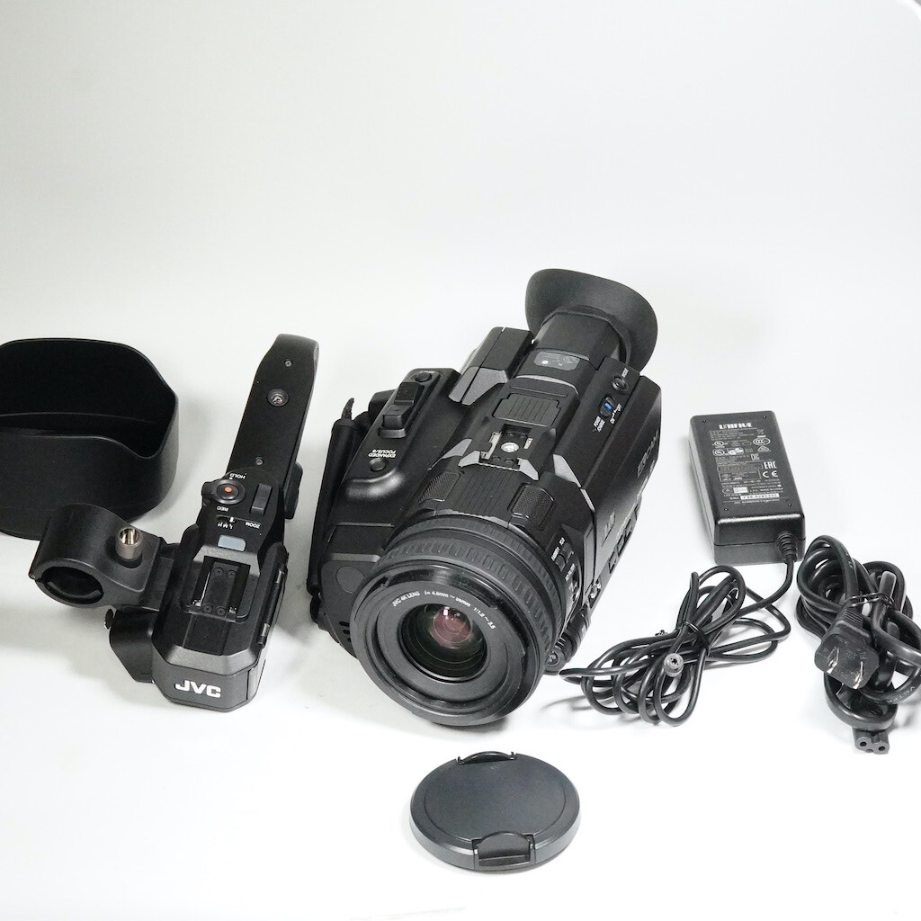 ファン動作29時間★ JVC Victor Everio GY-HM200 元箱 /2385動作OK 返金保証