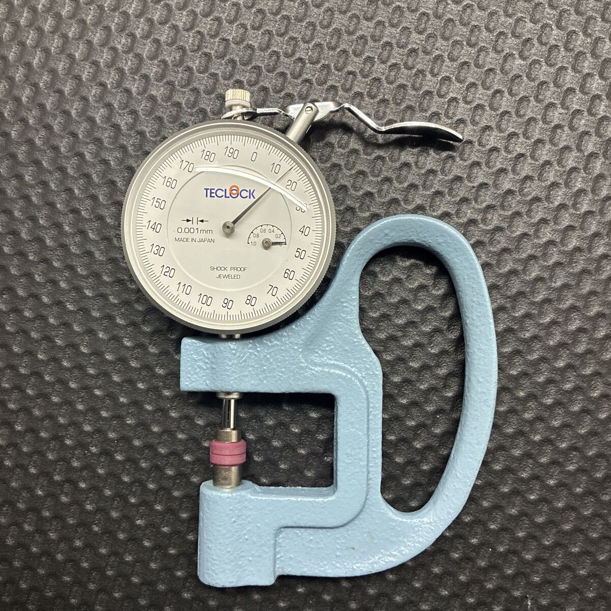 テクロック ダイヤルシックネスゲージ TECLOCK 測定器