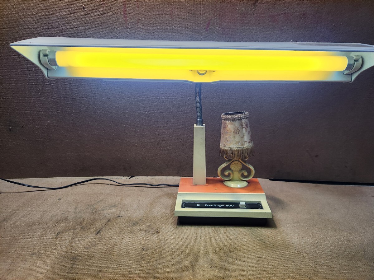 昭和レトロ ナショナル デスクライトPana Bright 500 当時物