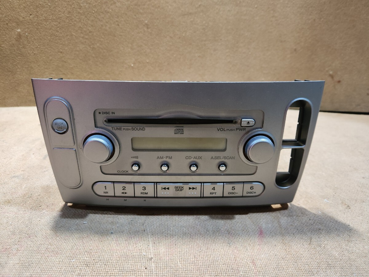 HONDA ホンダ ライフ 純正 オーディオ CD デッキ