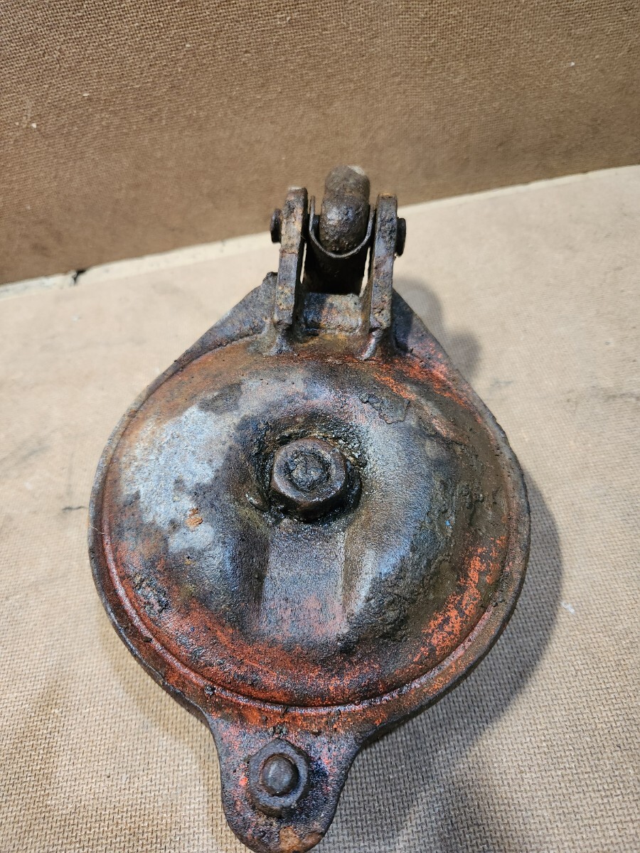 滑車 だるま滑車 吊り機 林業 山師 山仕事 伐採 枝打 農業 チェーンソー