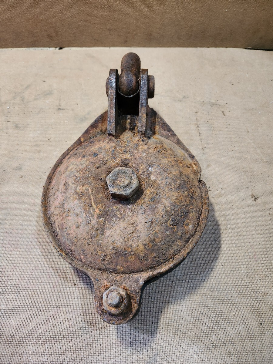 オタフク滑車 滑車 吊り機 山仕事 林業 山師 伐採 チェーンソー