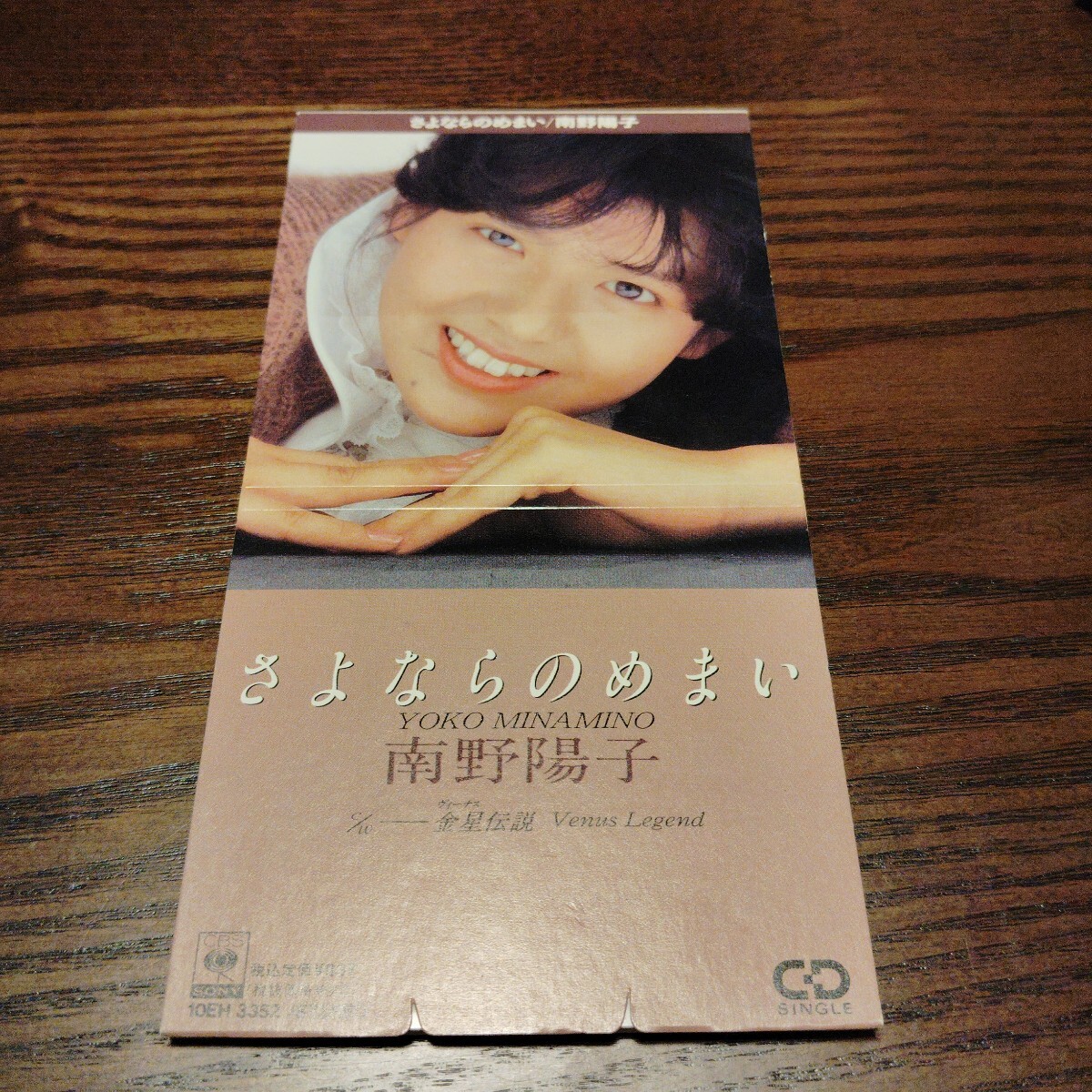 【レア・希少盤】 南野陽子 / さよならのめまい 8cmCDシングル シングルCD 短冊CD SCD