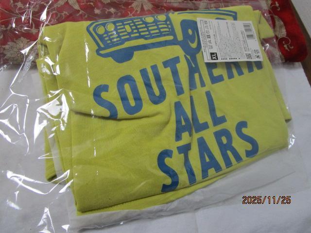 未使用 サザンオールスターズ ROCK IN JAPAN FESTIVAL 2024 Tシャツ XL イエロー