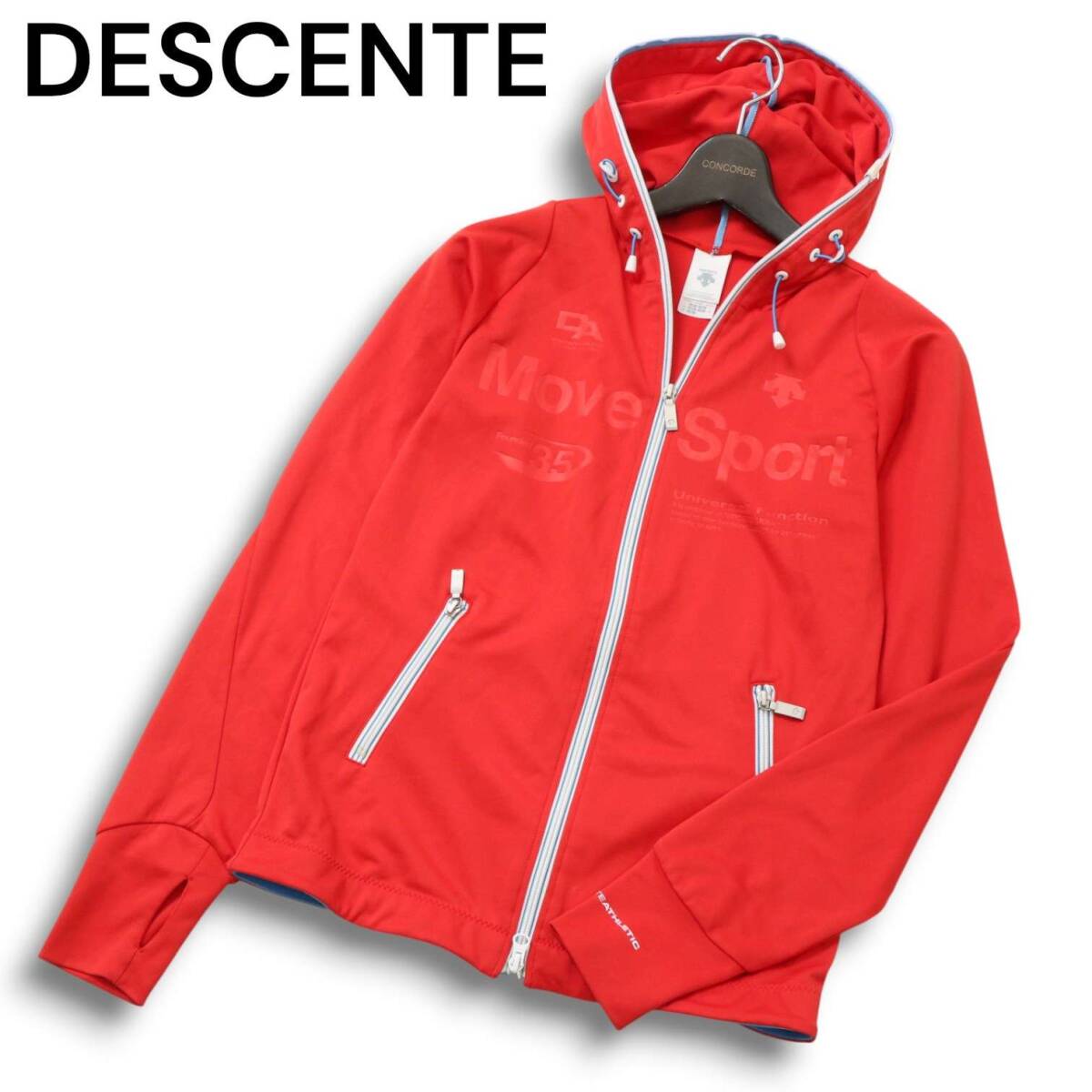 DESCENTE デサント 通年 Move Sport★ ジップ パーカー スポーツウェア トレーニング Sz.L メンズ