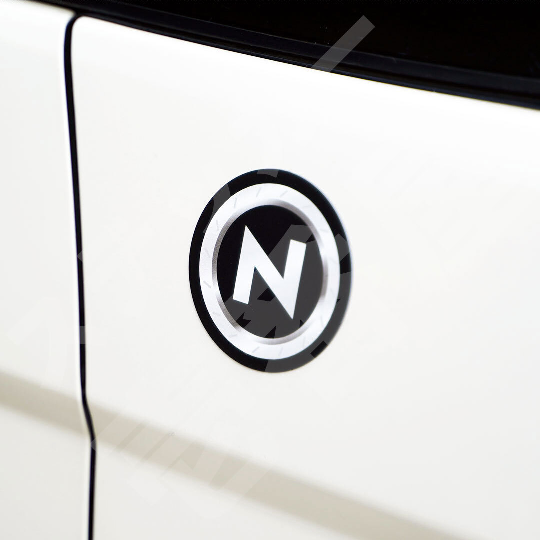 新品・未使用☆ホンダ N-BOX N-WGN N-ONE N-VAN フェンダーエンブレム マグネット 左右セット（2枚） BEAT MASTER | 新品 | 送料無料