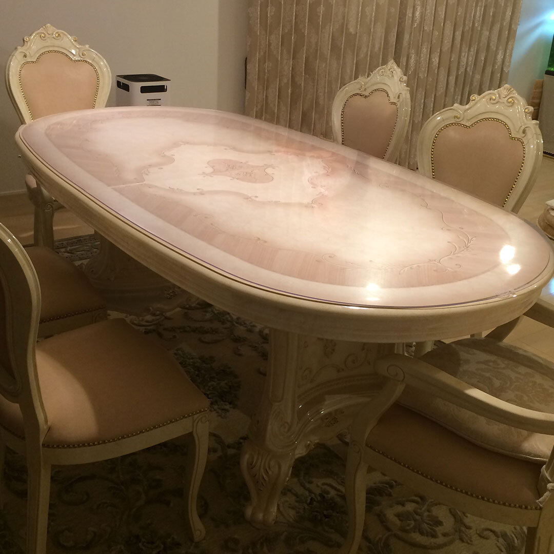 超貴重・引き取り限定特価☆サルタレッリ　ヴェルサイユ　伸長式　ダイニングテーブル 250cm　アイボリー Saltarelli Versailles イタリア