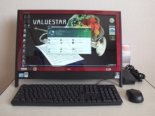 ☆NEC VALUE STAR N PC-VN770TG6R Core 2 Duo E7400 2.80GHz/4GB/500GB/21.5型フルHD//Windows7/Windows10 (難あり)☆a250