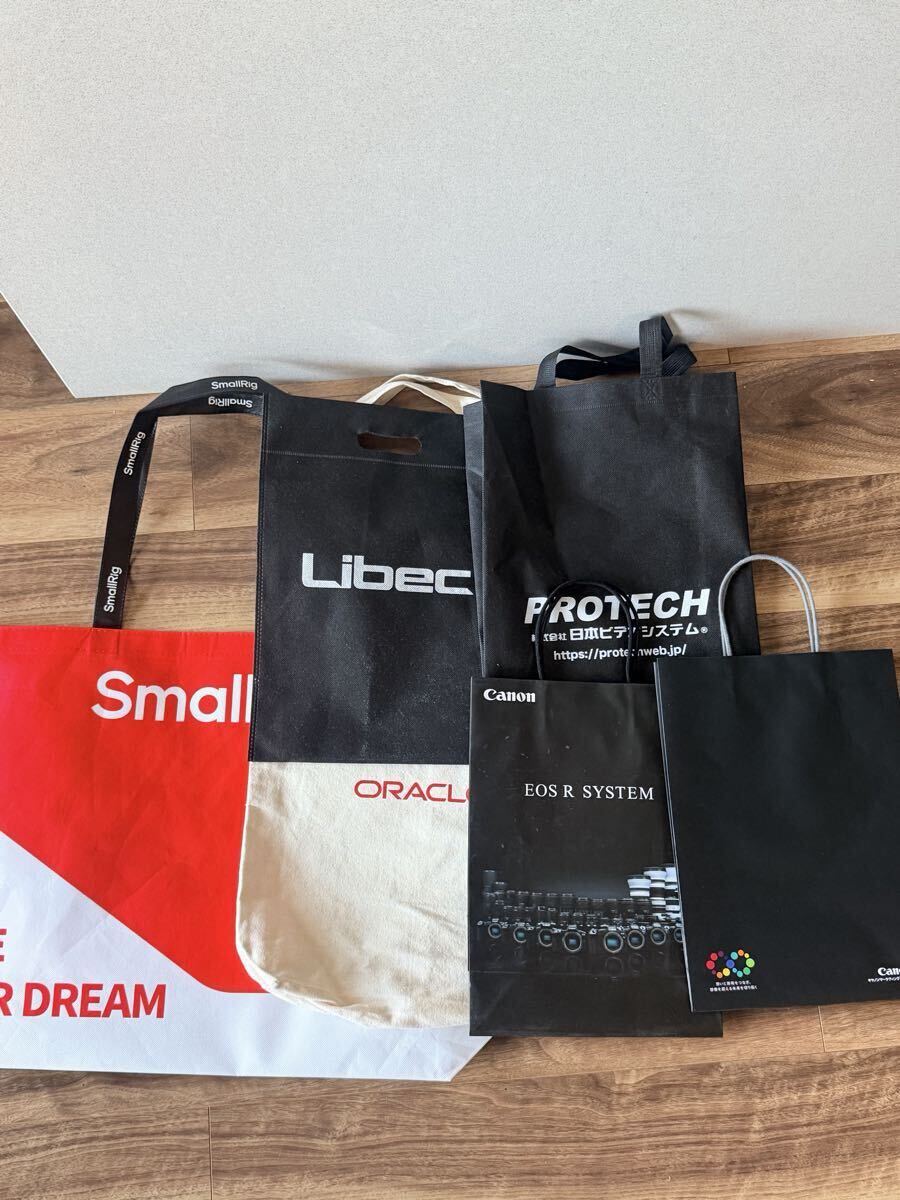 カメラ　キャノン　スモールリグ　リーベック　ショッパー バッグ 紙袋