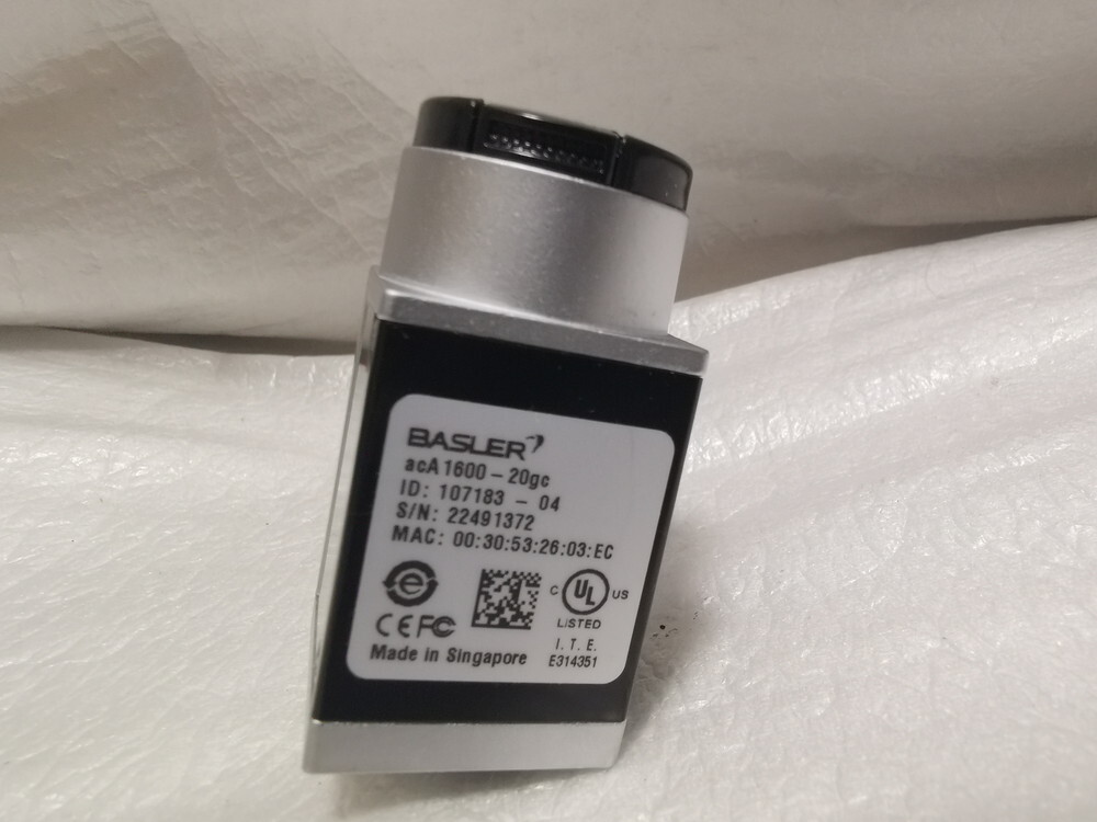 ★未使用★ Basler acA1600-20gc GigEカメラ 200万画素カラー Cマウント FA産業用