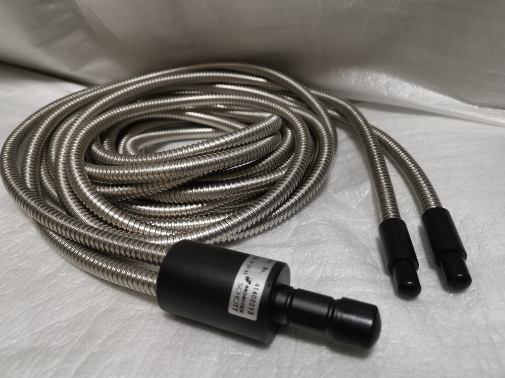 ★未使用に近い★ Moritex 2x3m長 2分岐 光ファイバ ライトガイド Light Guide