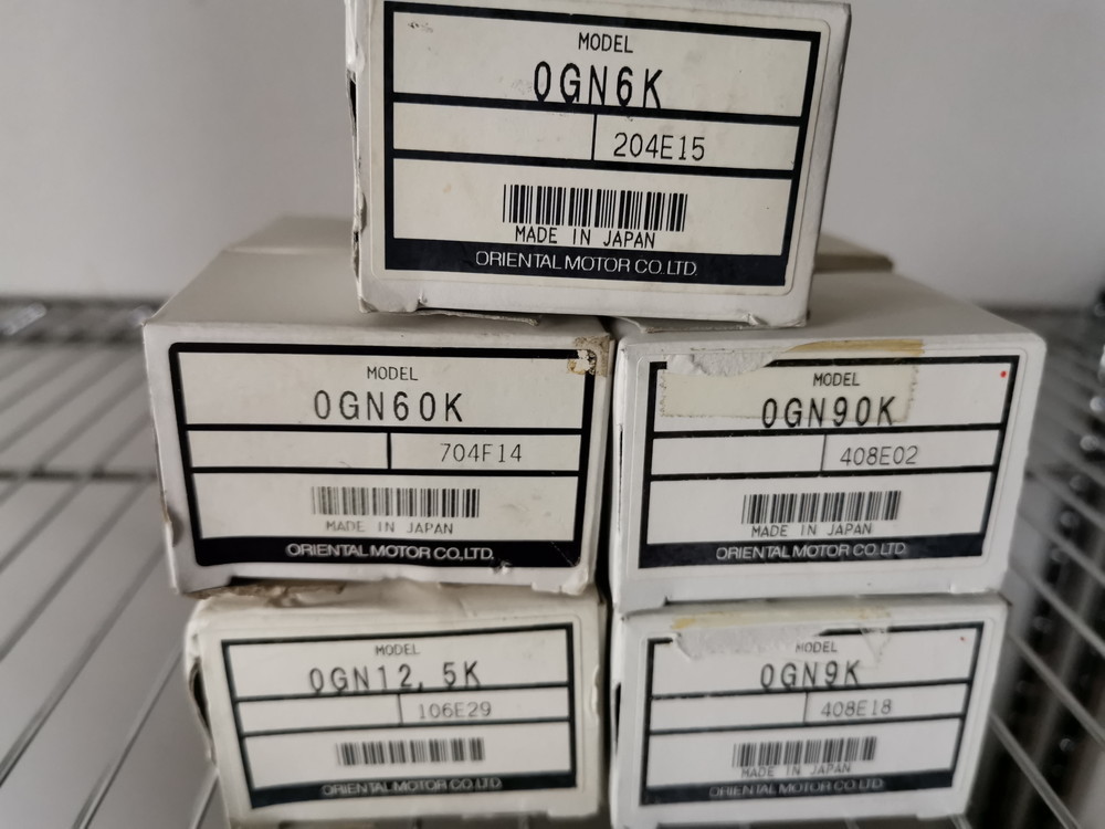★新品★オリエンタルモーター 0GN6K/0GN60K/0GN9K/0GN90K (いずれ１台) ギヤヘッド