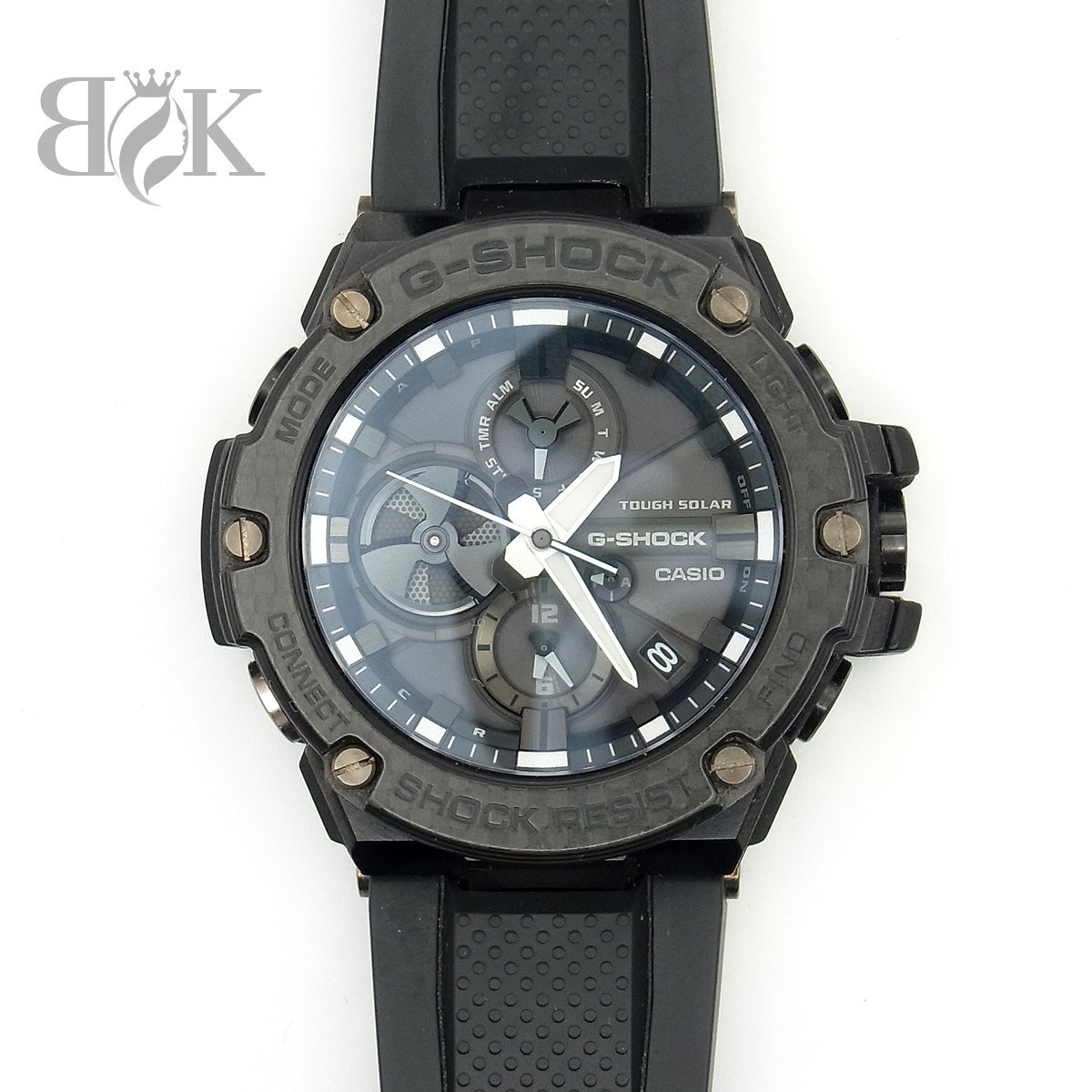 カシオ G-SHOCK Gスチール タフソーラー メンズ GST-B100X-1AJF ∞