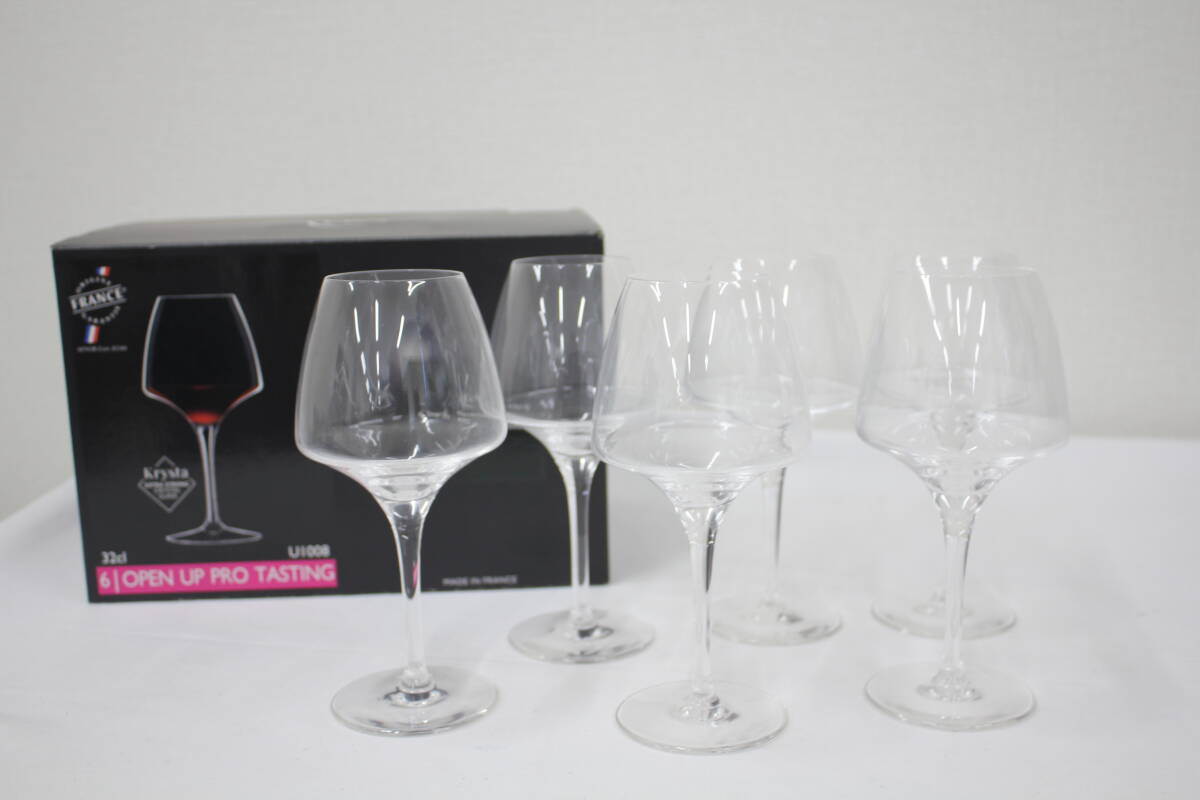 【返品保証】 【元箱付き】Chef&Sommelier OPEN UP PRO TASTING32 6点セット ワイングラス BT884