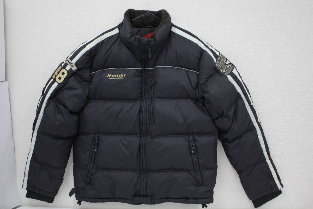 HONDA ホンダ パッド入り ダウンジャケット 防寒 ライダースジャケット 黒 サイズ3L BT1520