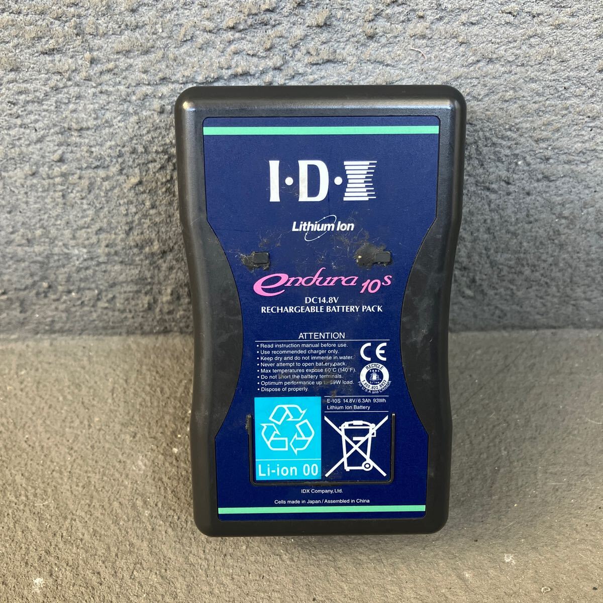 IDX Lithium Ion endura 10s 未チェック