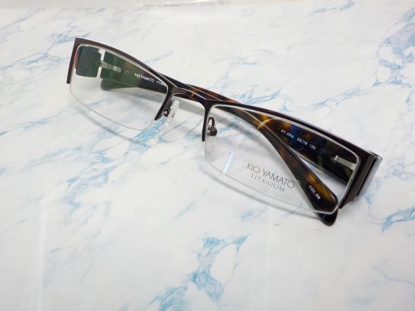 KIO YAMATO メガネフレーム KT-291A 53口19-135 09　日本製